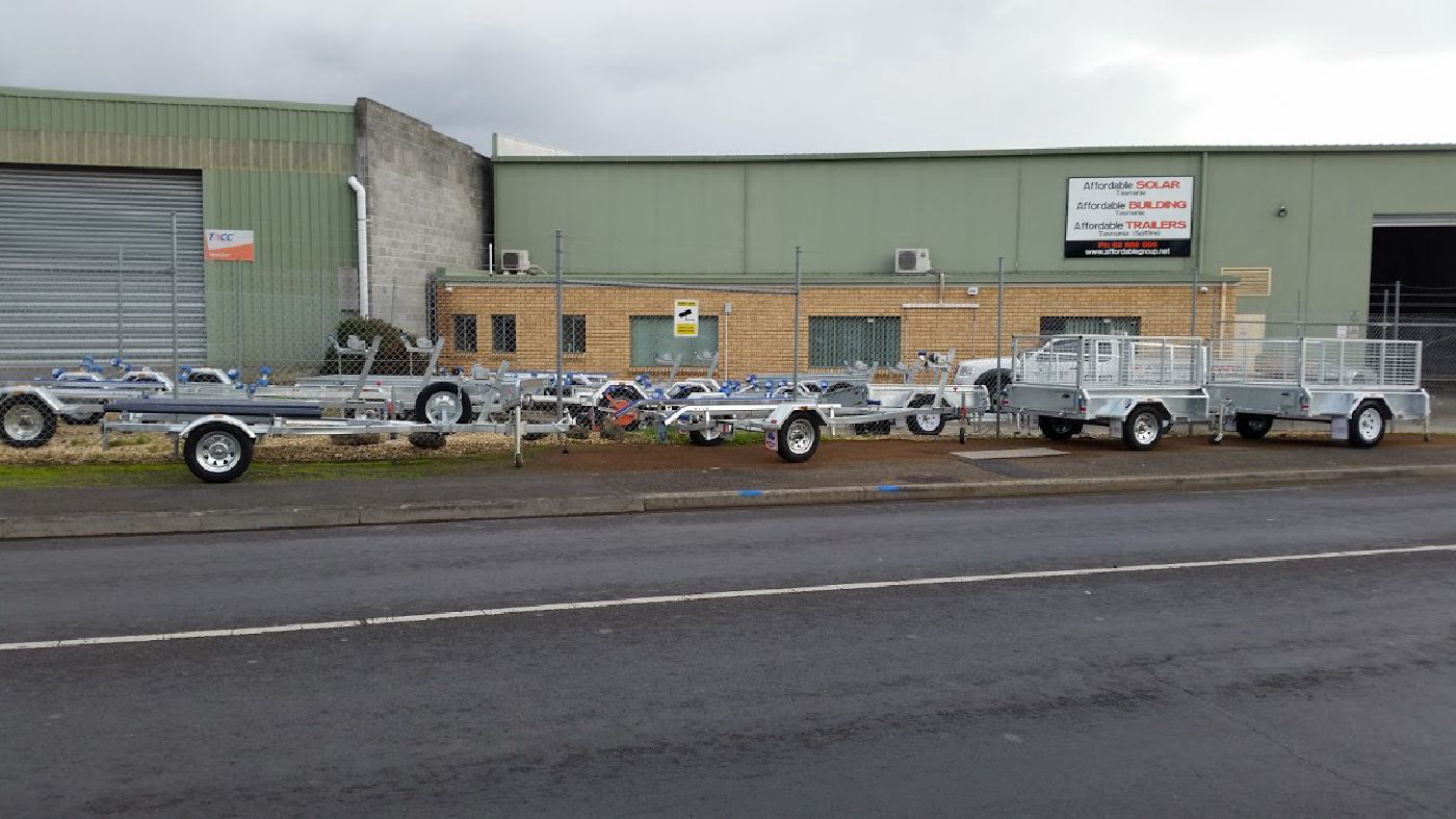 Affordable Trailers Tasmania Warehouse Pic